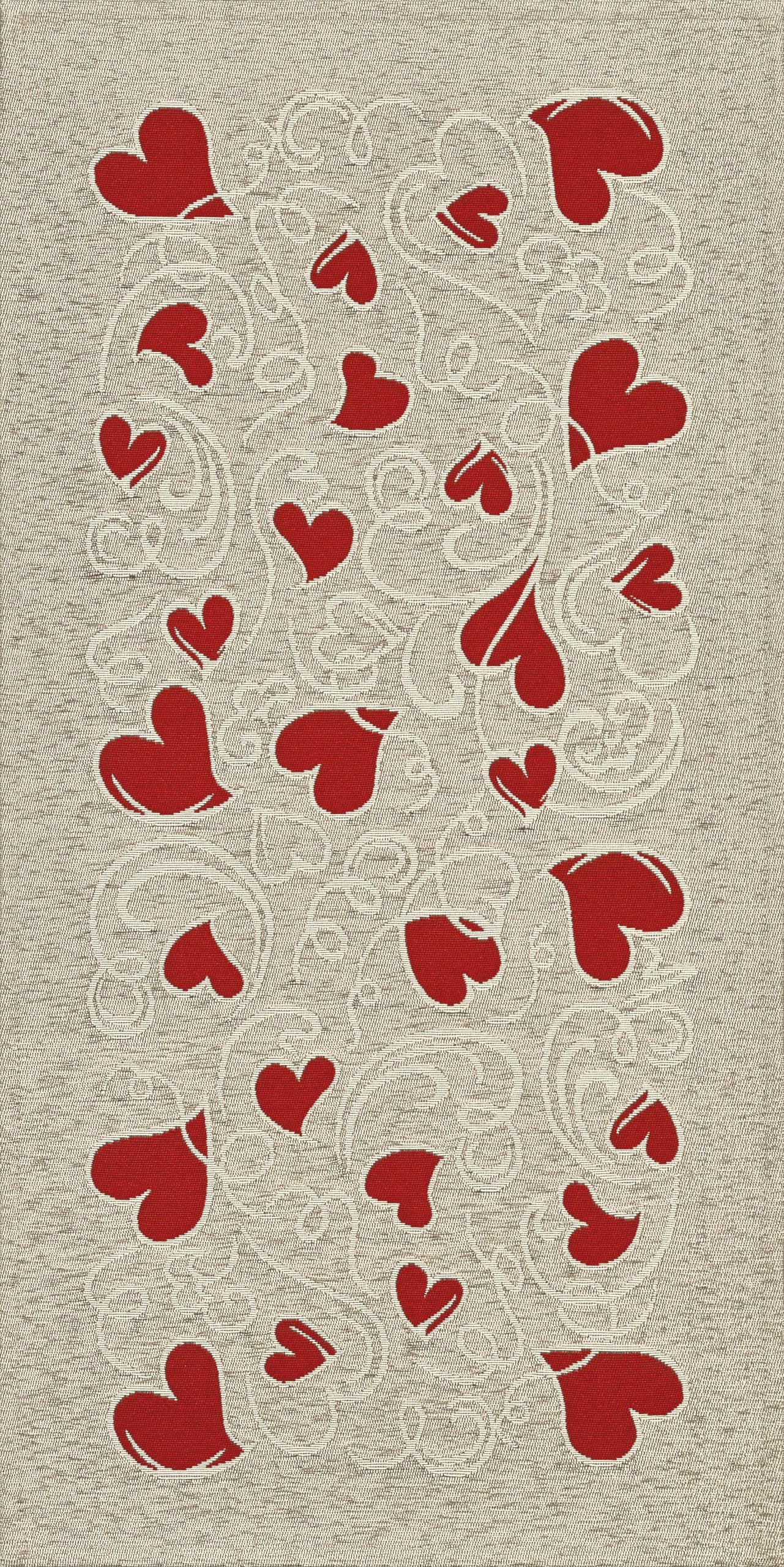 GC ArredoCasa Tappeto Runner da Cucina Antiscivolo - modello AMOUR