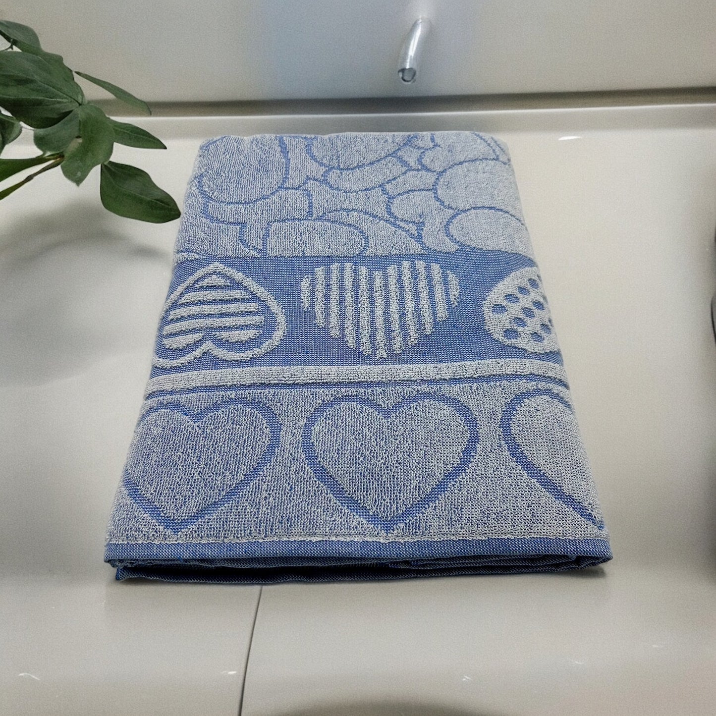GC ArredoCasa Telo Bagno in 100% Spugna di Cotone - Modello HERTS TINTE FORTI - 100x150cm