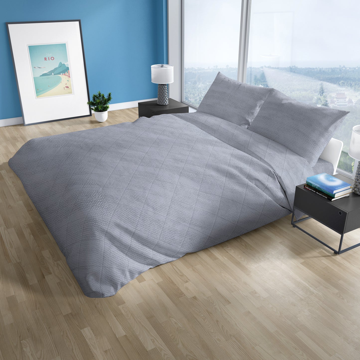 GC ArredoCasa Set Lenzuola 100%Cotone