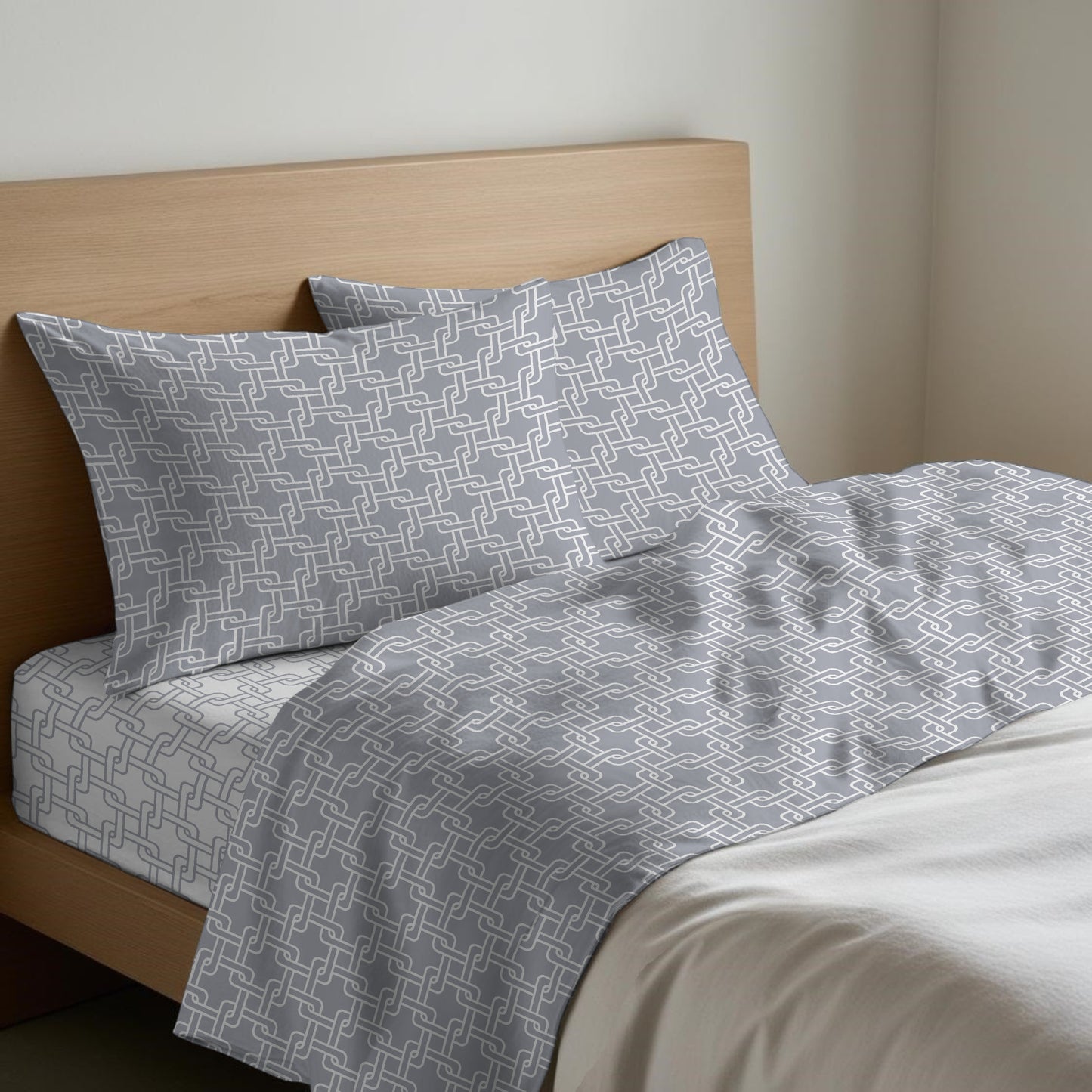 GC ArredoCasa Set Lenzuola 100%Cotone
