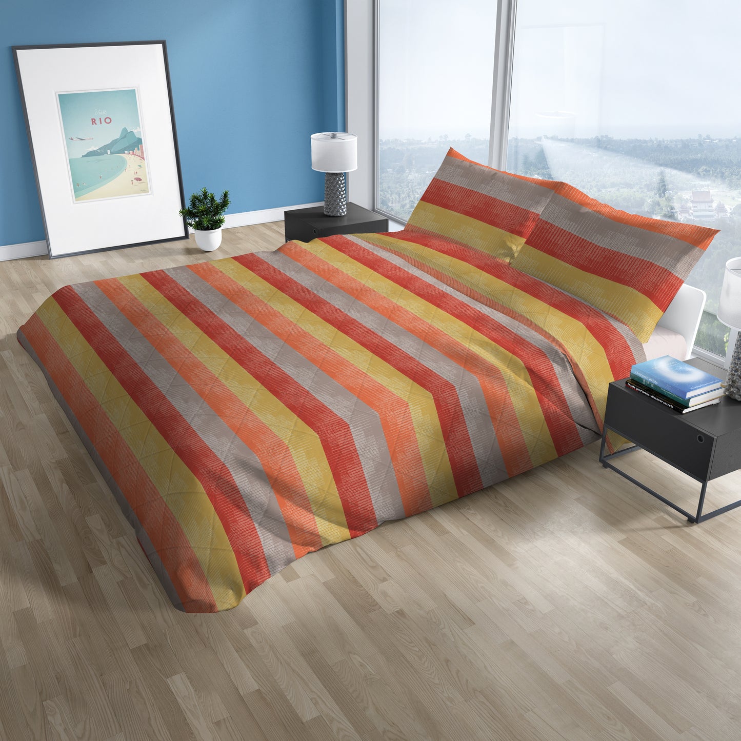 GC ArredoCasa Set Lenzuola 100%Cotone