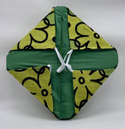 GC ArredoCasa Cuscini Sedia Flora Con Alette PACCO da 6 Pezzi