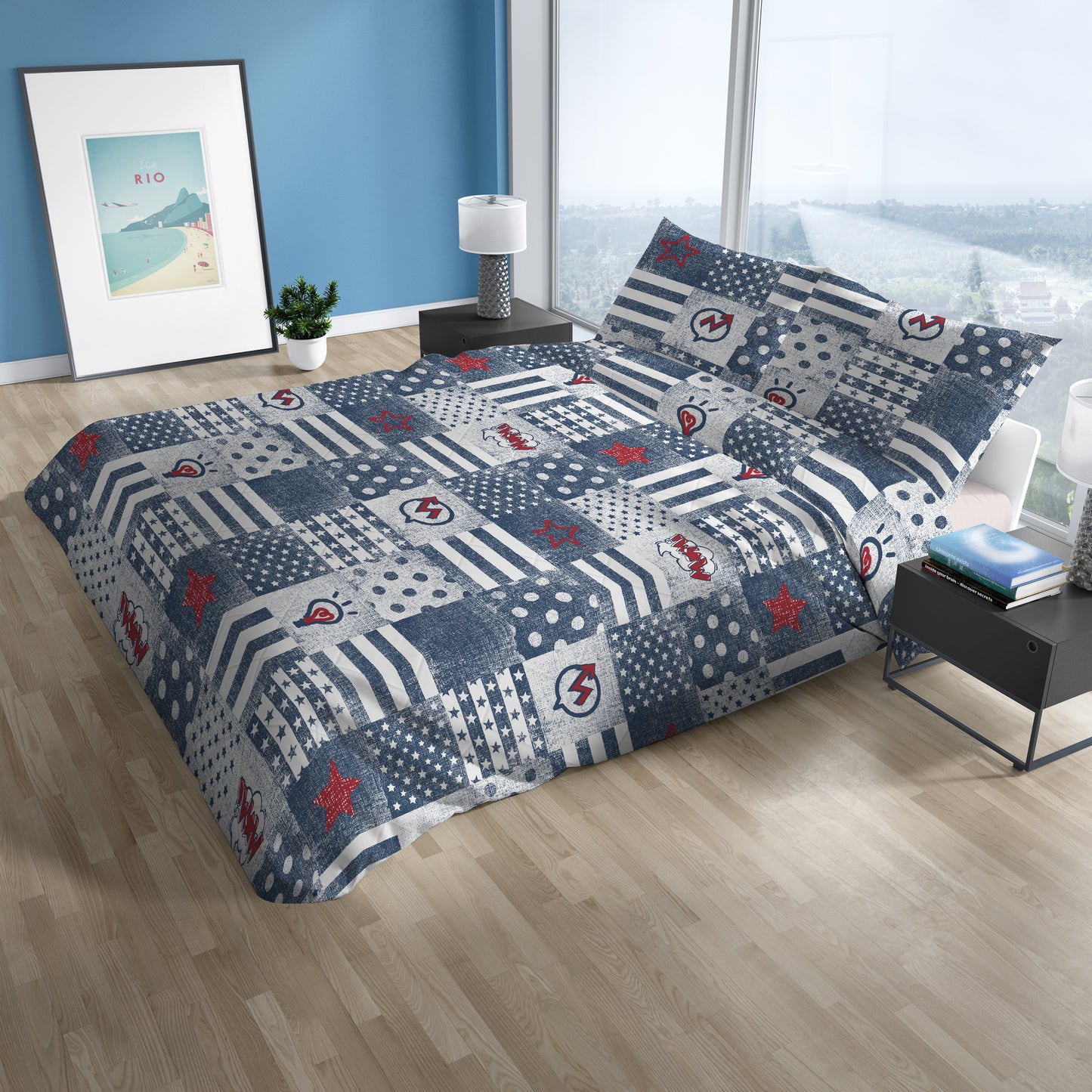 GC ArredoCasa Set Lenzuola 100%Cotone