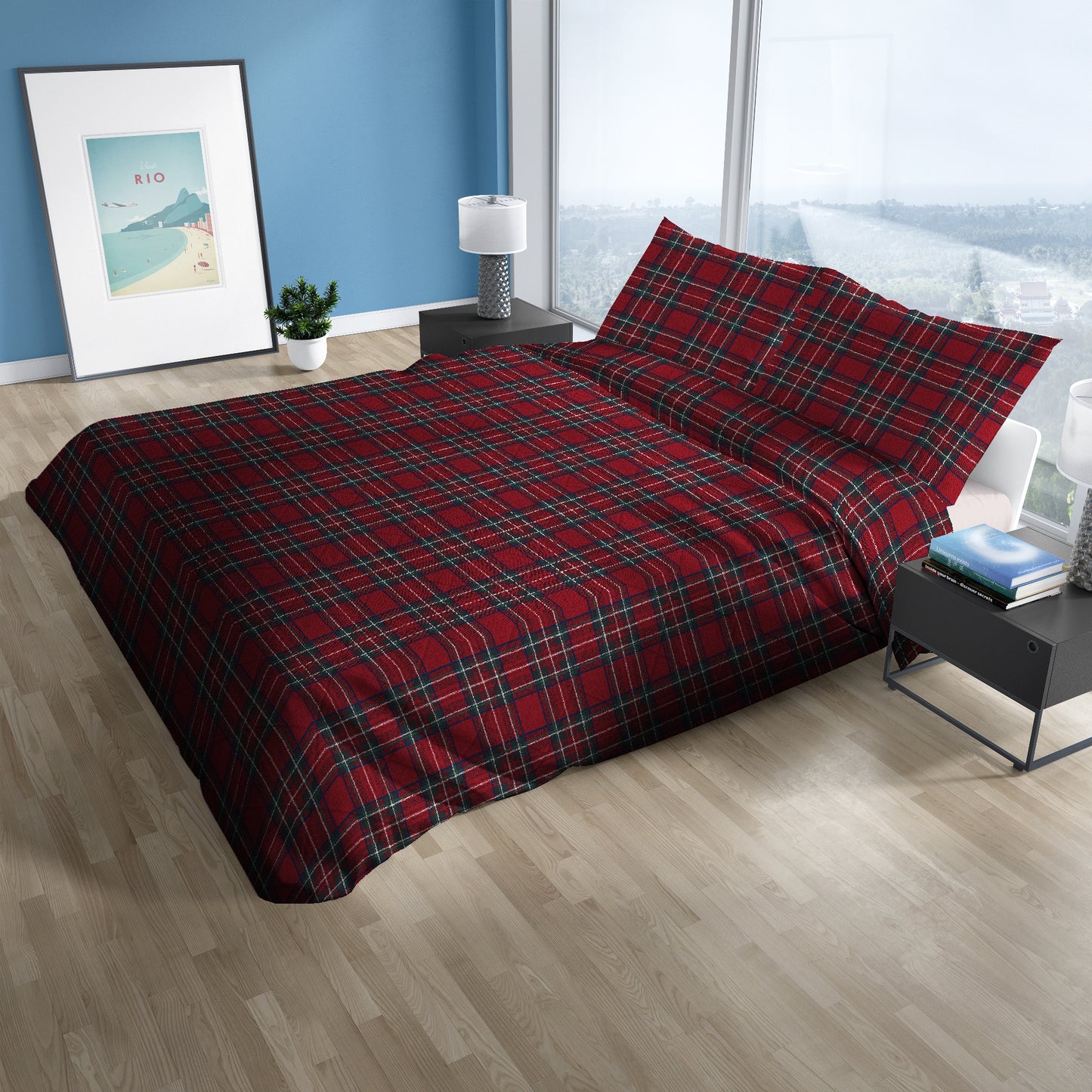 GC ArredoCasa Set Lenzuola 100%Cotone