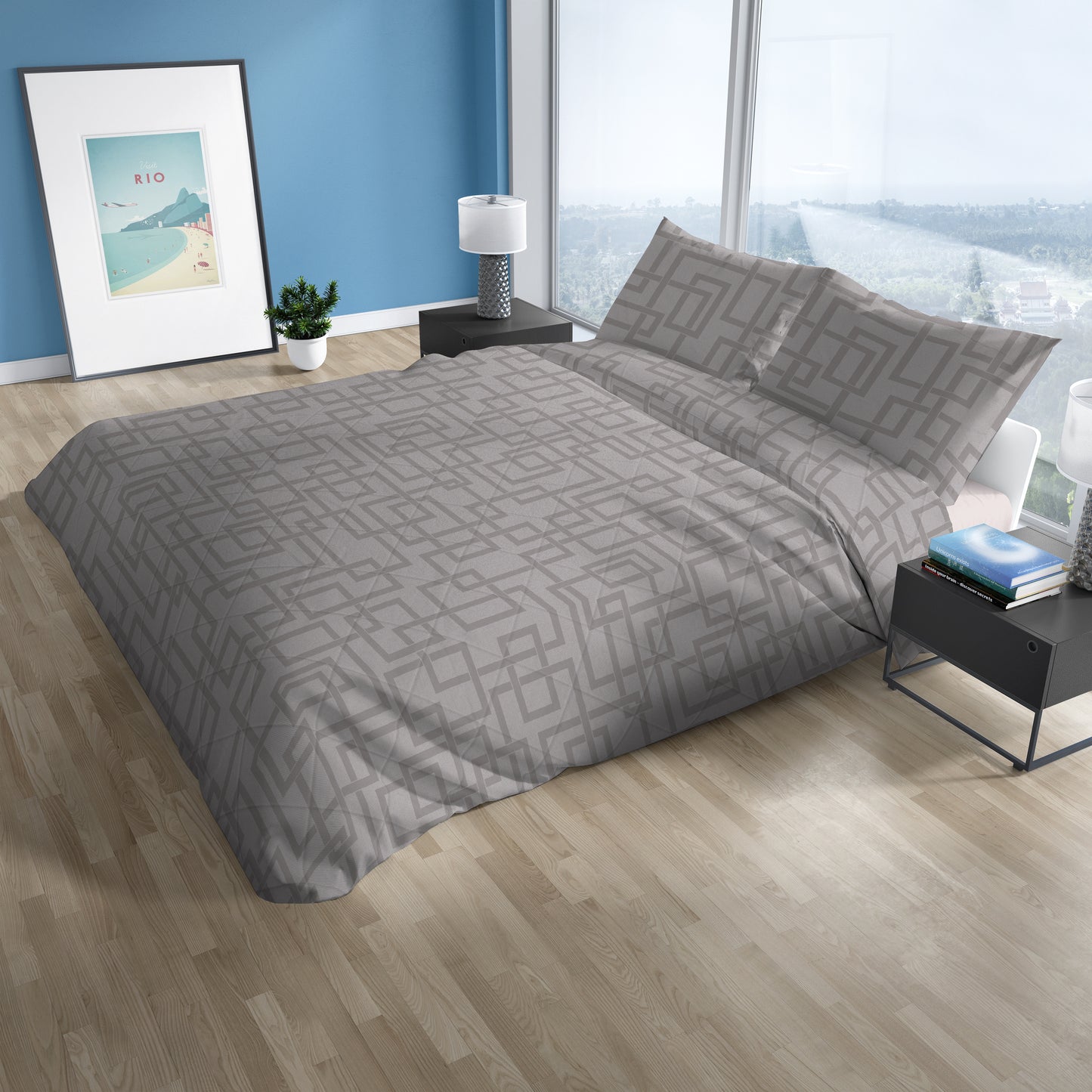 GC ArredoCasa Set Lenzuola 100%Cotone