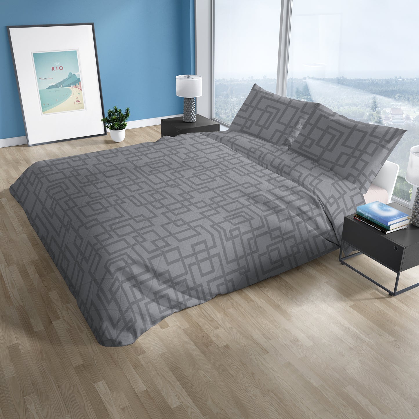 GC ArredoCasa Set Lenzuola 100%Cotone