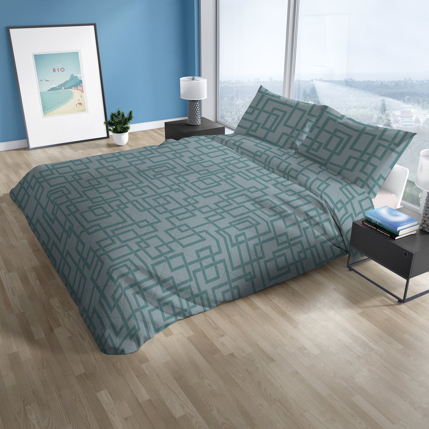 GC ArredoCasa Set Lenzuola 100%Cotone