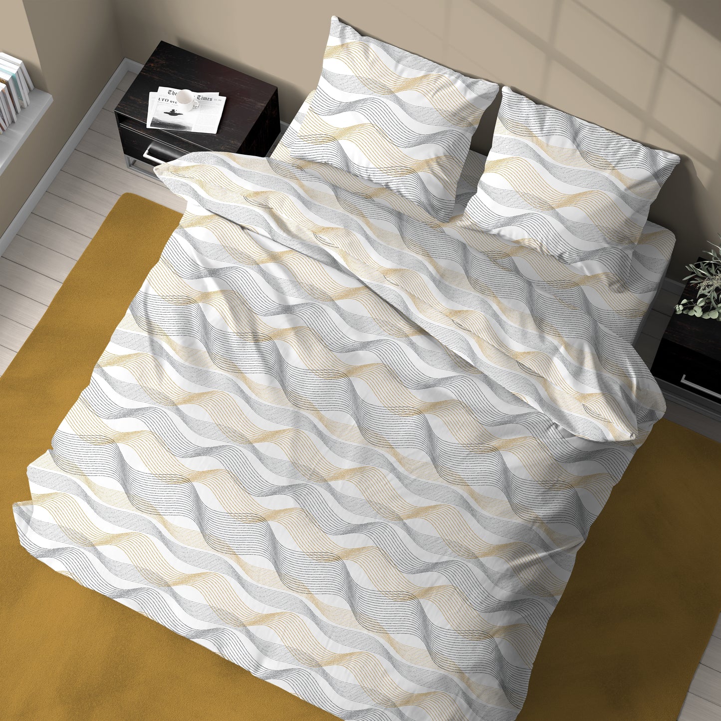 GC ArredoCasa Set Lenzuola 100%Cotone