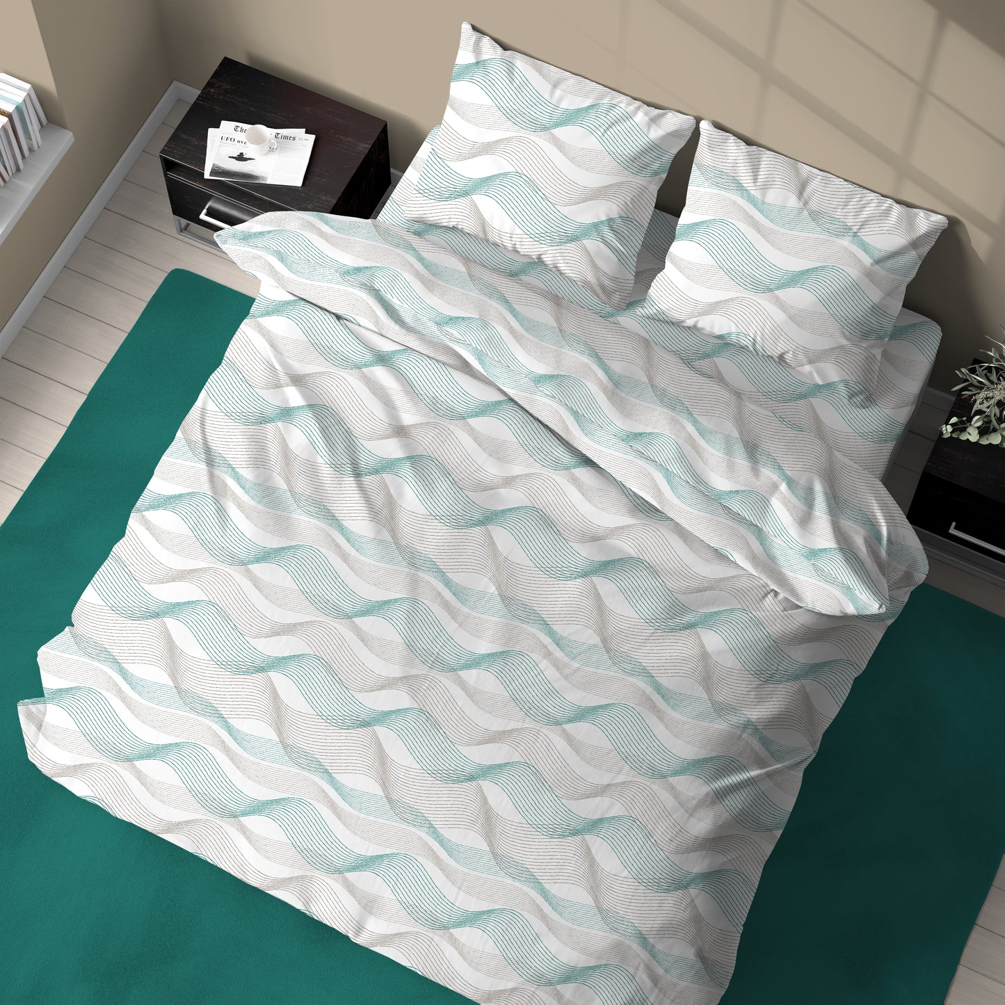 GC ArredoCasa Set Lenzuola 100%Cotone