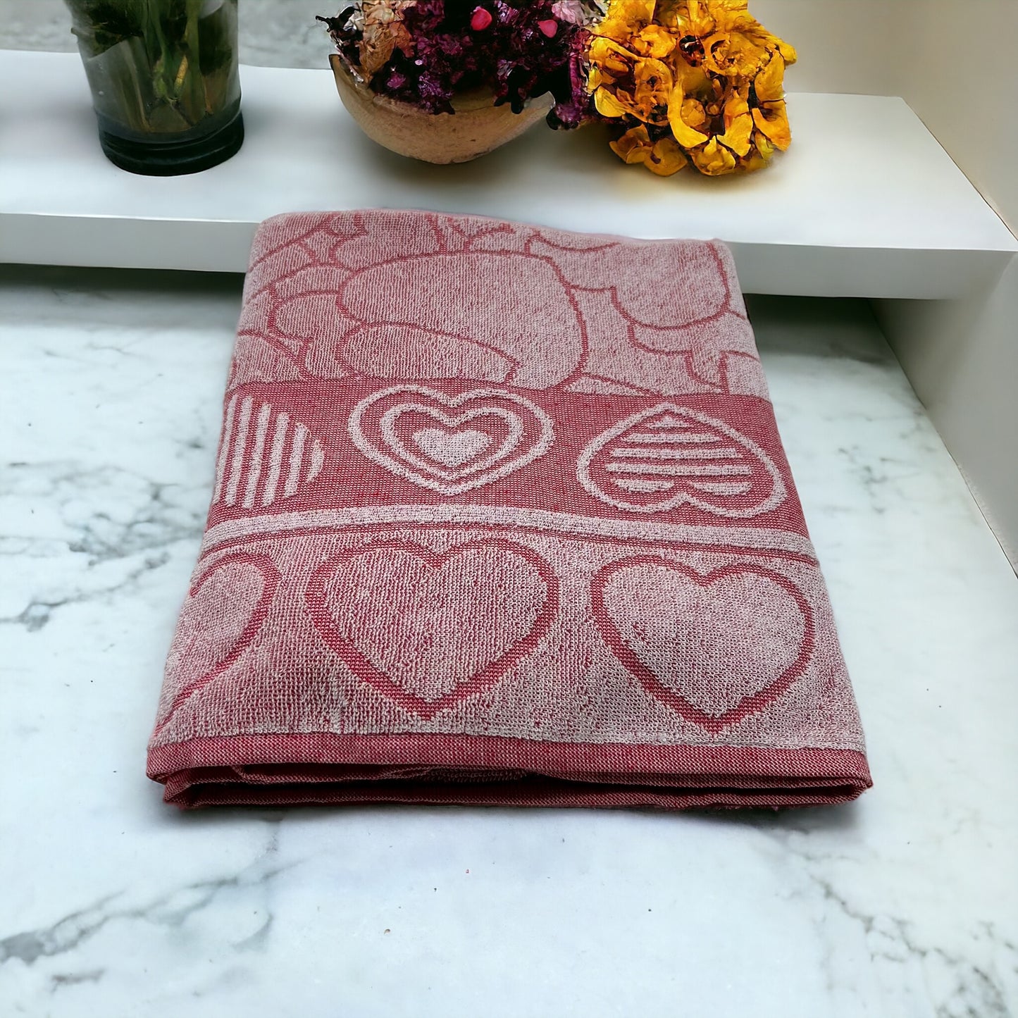 GC ArredoCasa Telo Bagno in 100% Spugna di Cotone - Modello HERTS TINTE FORTI - 100x150cm