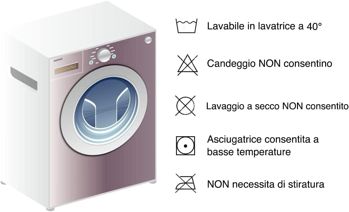 GC ArredoCasa Set Lenzuola 100%Cotone