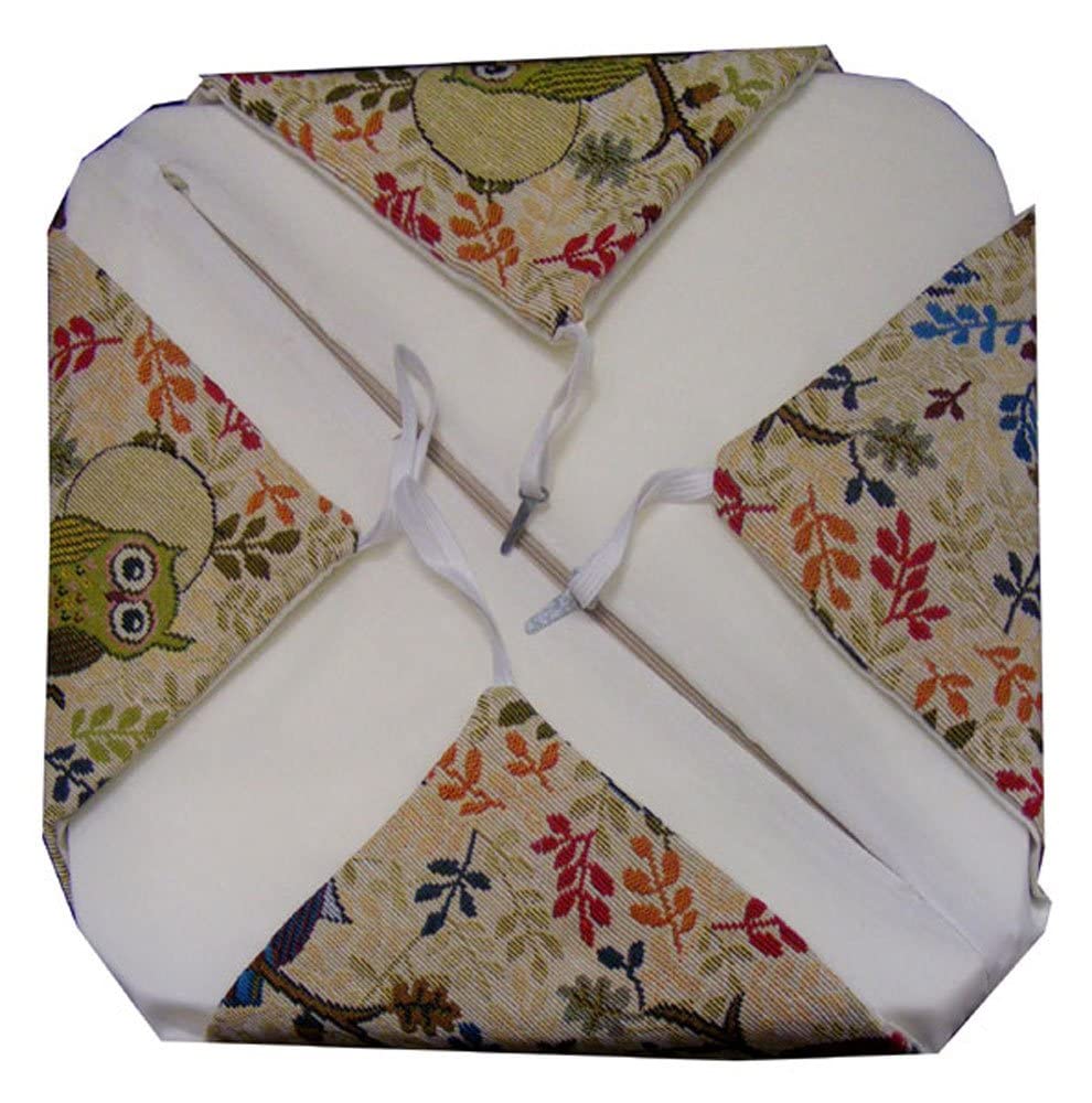 GC ArredoCasa Cuscini per sedia Alette CONFEZIONE PACCO da 6 Pezzi GUFI