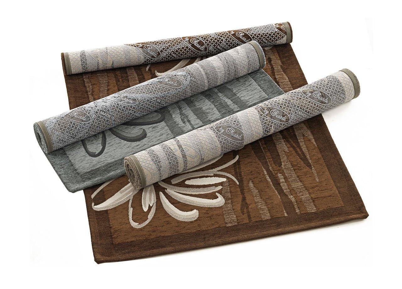 GC ArredoCasa Tappeto Velour Antiscivolo Disegno Ametista By Suardi 175x240 Marrone