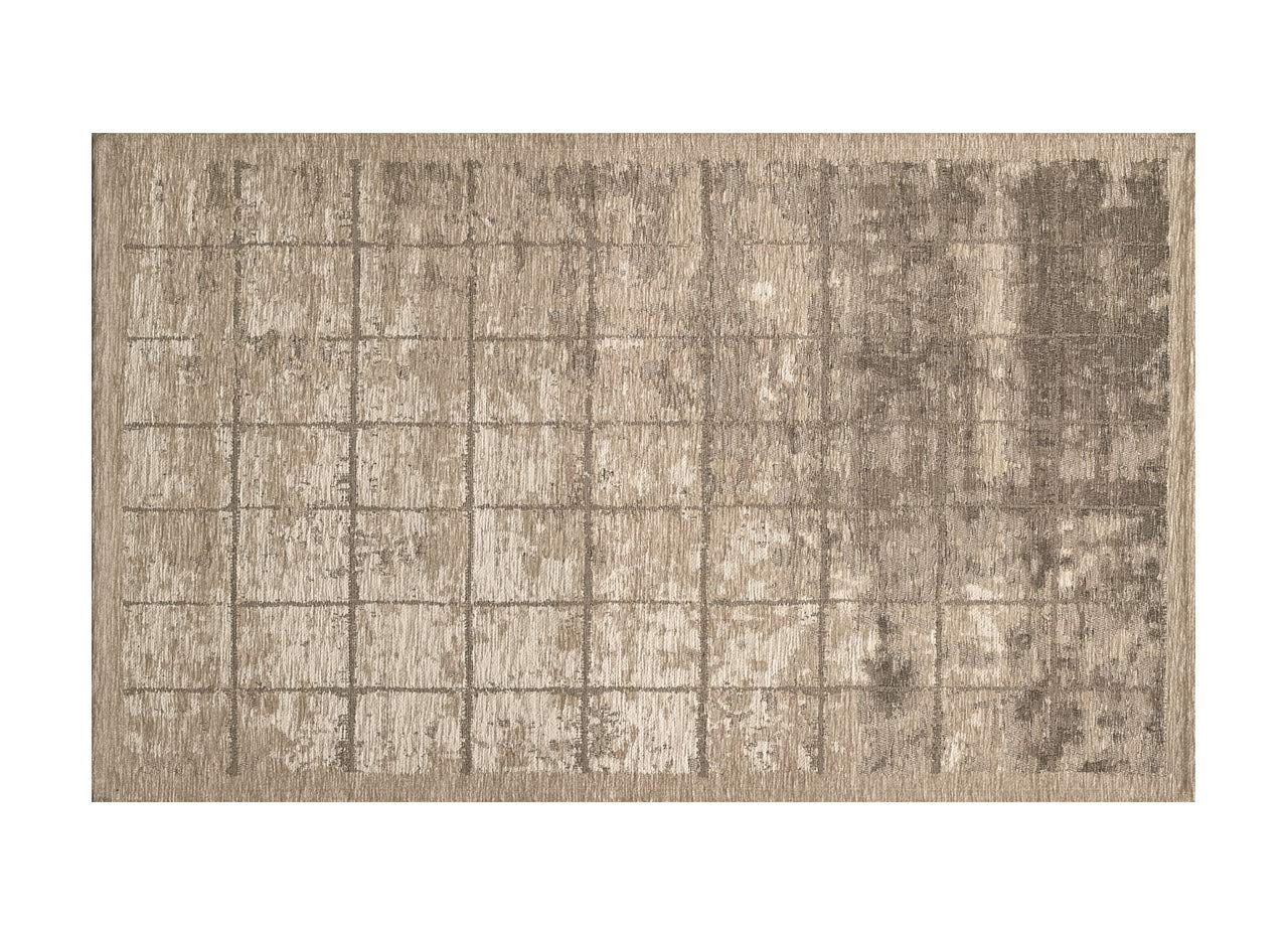 GC ArredoCasa Tappeto Velour Antiscivolo Da Camera E Salotto Fantasia Urano Tortora By Suardi 175x240 cm Tortora