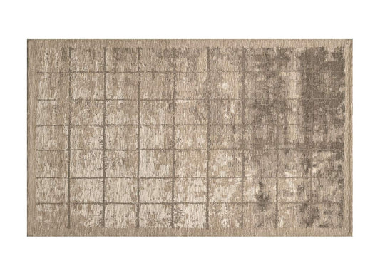 GC ArredoCasa Tapis en Velours Antidérapant pour Chambre et Salon Urano Tortora Fantasy de Suardi 175x240 cm Tortora