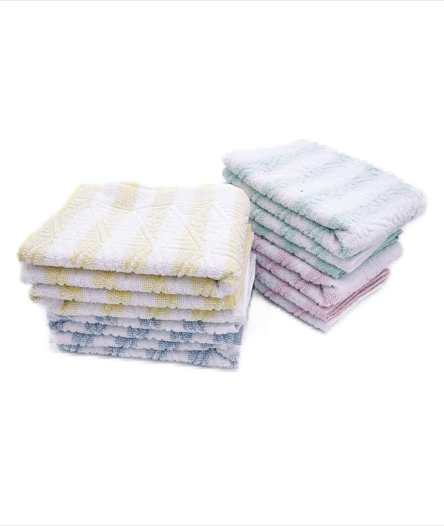 Gc ArredoCasa Ospite in 100% Spugna di Cotone - Modello Firenze - 40x60cm - Set 6 Pezzi