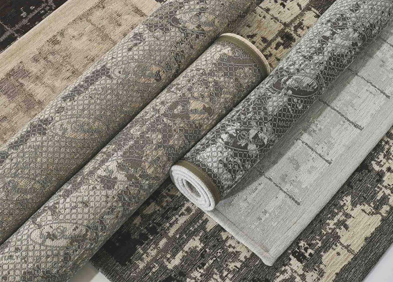 GC ArredoCasa Tappeto Velour Antiscivolo Da Camera E Salotto Fantasia Urano Tortora By Suardi 175x240 cm Tortora