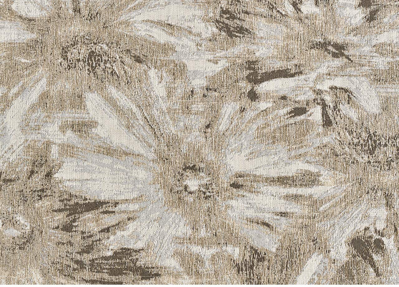 GC ArredoCasa Tappeto Salotto Velour Antiscivolo Dis Fior Di Loto Colore Argento