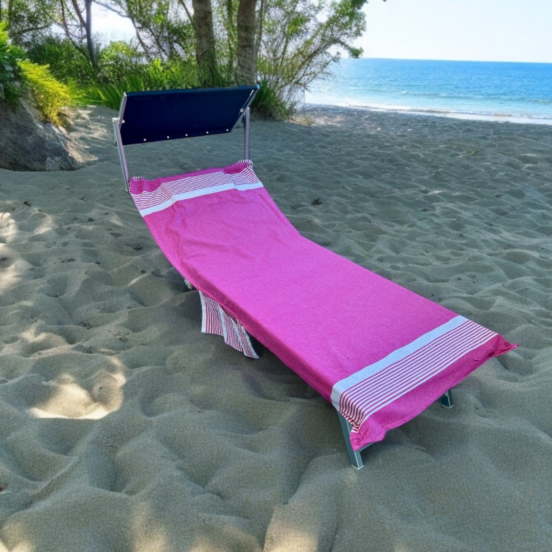 Telo mare TR con tasche laterali e elastici in microfibra 170cm X 90cm – MINA Store Telo mare TR con tasche laterali e elastici in microfibra 170cm X 90cm – MINA Store
