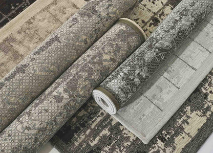 GC ArredoCasa Tappeto Velour Antiscivolo Da Camera E Salotto Fantasia Urano Tortora By Suardi 175x240 cm Tortora